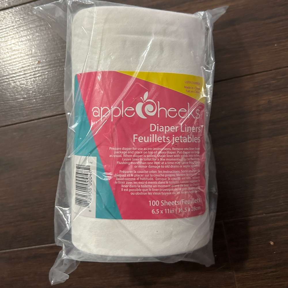 Apple Cheeks Disposable Diaper Liners